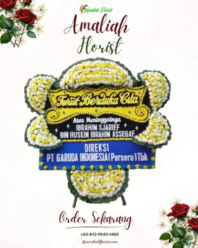 Papan Bunga Duka di Semaya